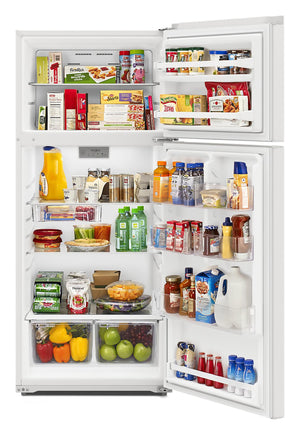Whirlpool 16.3-cu ft Top-Freezer Refrigerator ( White )