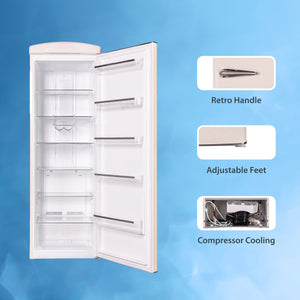 Equator Advanced Appliances 11.12-cu ft Freezerless Refrigerator ( Cream )