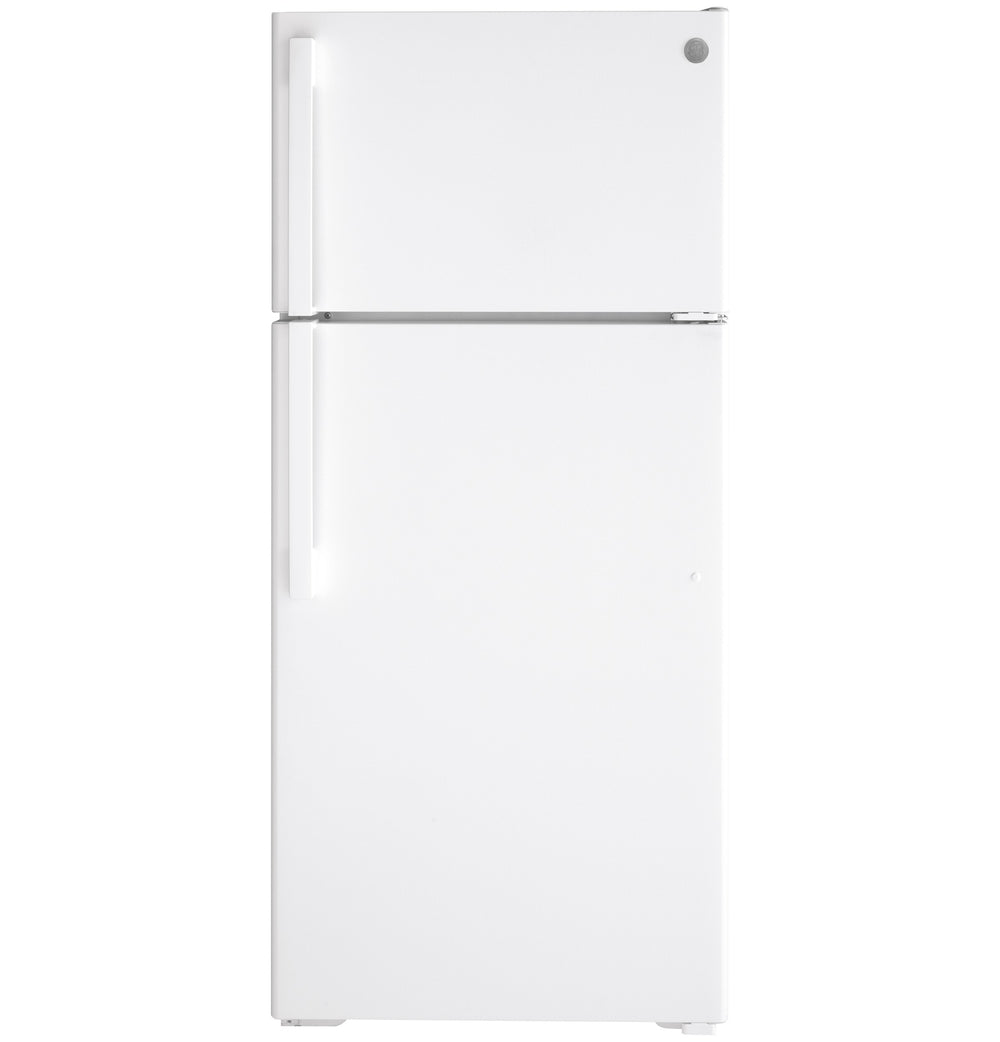 GE 16.6-cu ft Top-Freezer Refrigerator ( White ) ENERGY STAR Certified