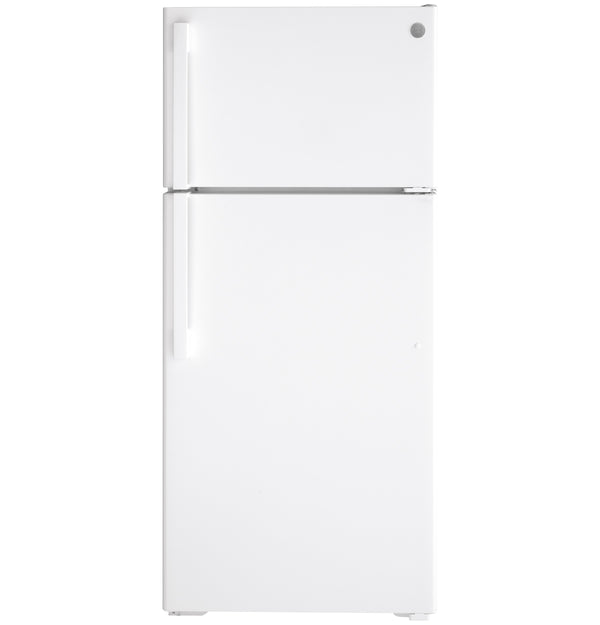GE 16.6-cu ft Top-Freezer Refrigerator ( White )