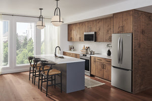 Frigidaire Gallery Standard-Depth 20-cu ft 3 -Door French Door Refrigerator with Ice Maker with Water Dispenser ( Smudge-Proof Stainless Steel ) ENERGY STAR Certified