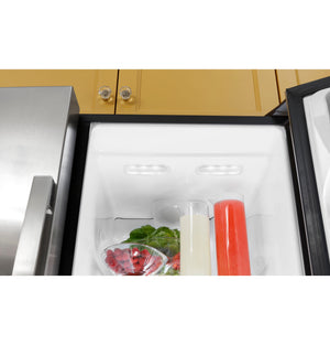 GE 25.3-cu ft Side-by-Side Refrigerator with Ice Maker ,Water and Ice Dispenser ( Stainless Steel )