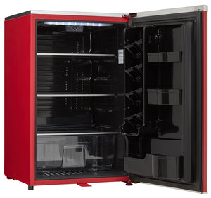 Danby 4.4-cu ft Mini Fridge ( Metallic Red ) ENERGY STAR