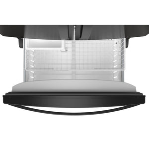 Whirlpool Standard-Depth 25.2-cu ft 3 -Door French Door Refrigerator with Ice Maker ( Black ) ENERGY STAR Certified