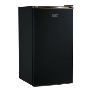 BLACK+DECKER 3.2-cu ft Mini Fridge with Freezer ( Black ) ENERGY STAR