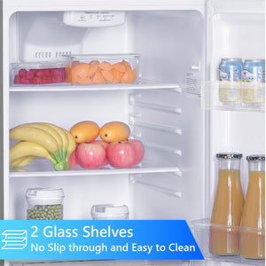 ConServ 10.1-cu ft Counter-Depth Top-Freezer Refrigerator ( Stainless Steel ) ENERGY STAR Certified