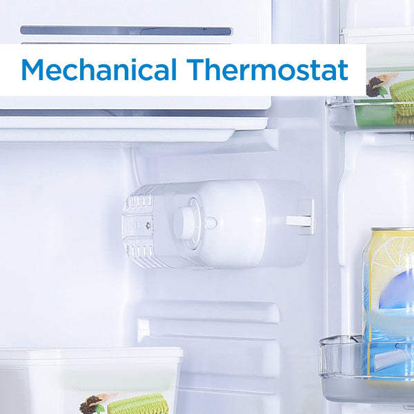 Danby 4.4-cu ft Mini Fridge with Freezer ( White ) ENERGY STAR