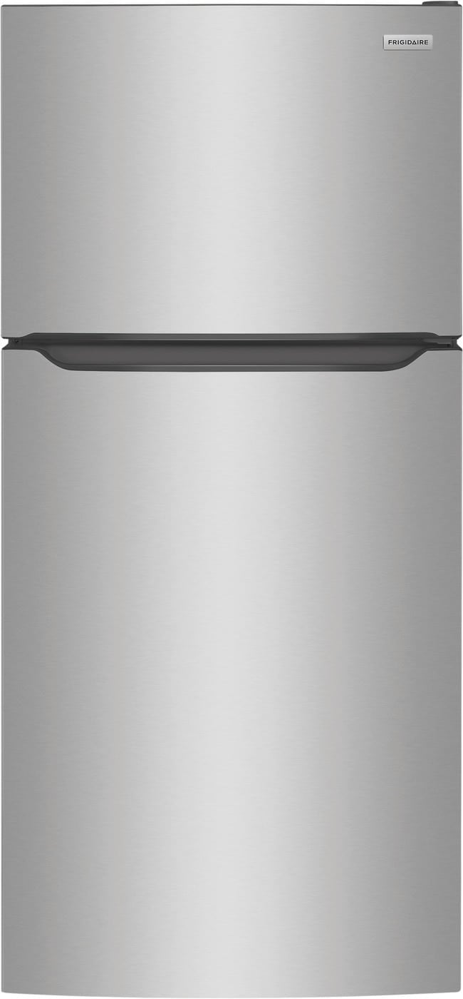 Frigidaire 20-cu ft Top-Freezer Refrigerator ( Stainless Steel ) Garage Ready ENERGY STAR Certified