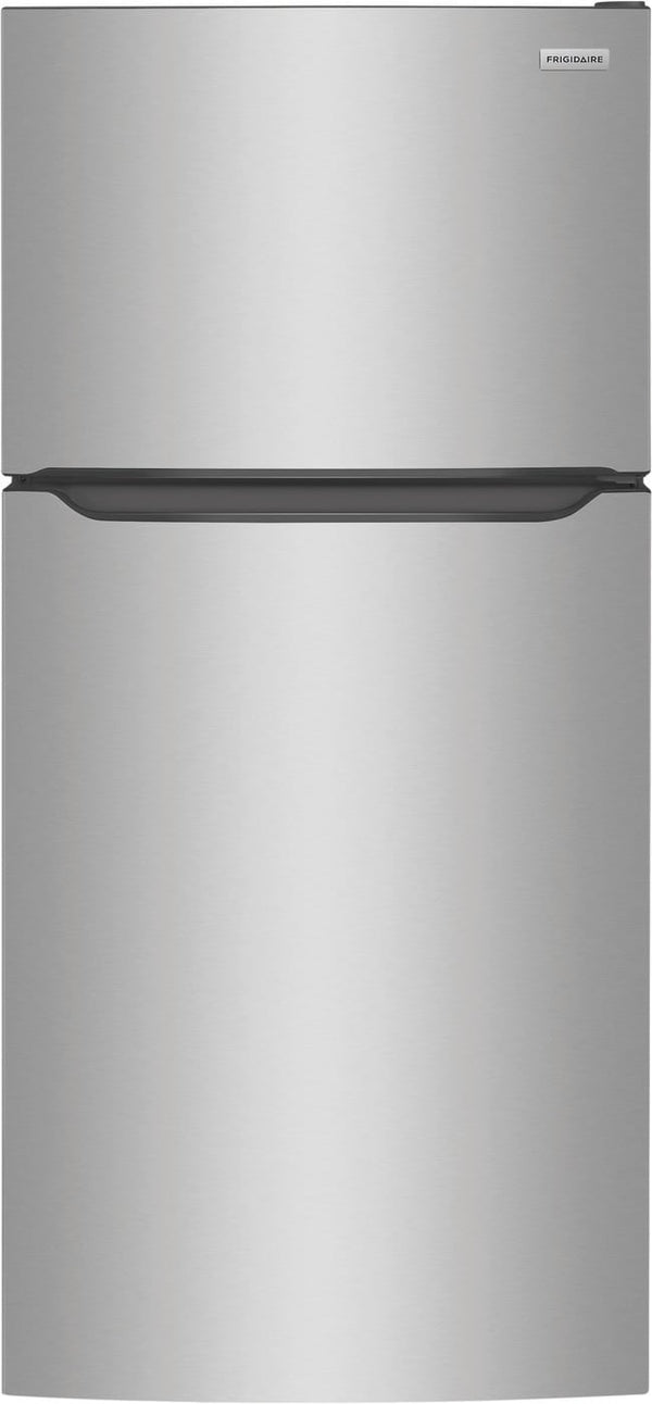 Frigidaire 20-cu ft Top-Freezer Refrigerator ( Stainless Steel ) Garage Ready ENERGY STAR Certified