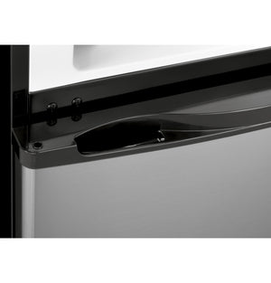 Hotpoint 9.7-cu ft Counter-Depth Top-Freezer Refrigerator ( Stainless steel )