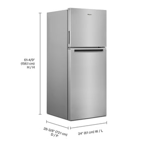 Whirlpool 11.6-cu ft Counter-Depth Top-Freezer Refrigerator ( Fingerprint-Resistant Stainless )