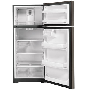 GE 17.5-cu ft Top-Freezer Refrigerator ( Slate ) ENERGY STAR Certified