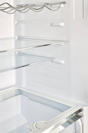 UNIQUE Classic Retro 11.7-cu ft Counter-Depth Bottom-Freezer Refrigerator Marshmallow White ) ENERGY STAR Certified