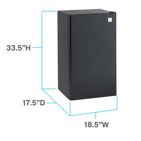 Avanti 3.2-cu ft Mini Fridge ( Black ) ENERGY STAR