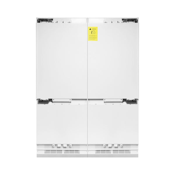 ZLINE KITCHEN & BATH Counter-Depth Autograph Edition 32.2-cu ft Built-In French Door Refrigerator with Ice Maker with Water Dispenser Custom Panel Ready ) ENERGY STAR Certified