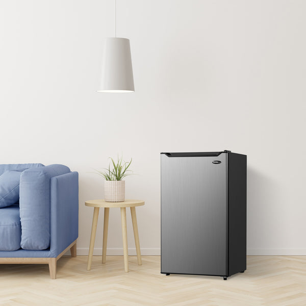 Danby 3.2-cu ft Mini Fridge ( Stainless ) ENERGY STAR