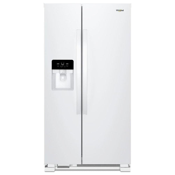 Whirlpool 24.5-cu ft Side-by-Side Refrigerator with Ice Maker ,Water and Ice Dispenser ( White )