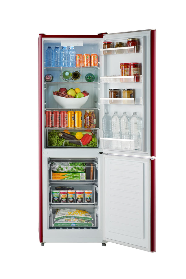 iio Retro-Mod RM1 11-cu ft Standard-Depth Bottom-Freezer Refrigerator Wine Red ) ENERGY STAR Certified