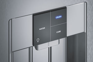 Frigidaire Professional 22.3-cu ft Counter-Depth Side-by-Side Refrigerator with Ice Maker ,Water and Ice Dispenser ( Smudge-Proof Stainless Steel ) ENERGY STAR Certified