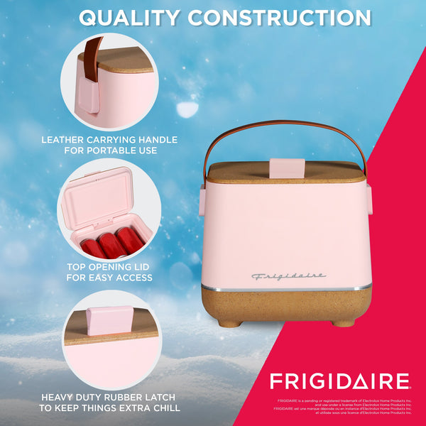 Frigidaire 0.3-cu ft Mini Fridge ( Pink )