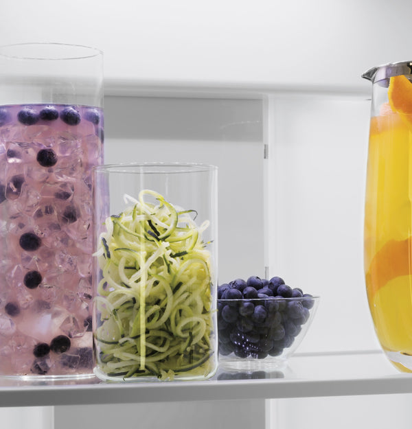 GE Profile 24.5-cu ft Counter-Depth Side-by-Side Refrigerator Built-In Smart Compatible with Ice Maker ,Water and Ice Dispenser ( Stainless Steel )