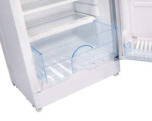 UNIQUE Off-Grid 10.3-cu ft Counter-Depth Top-Freezer Refrigerator ( White )