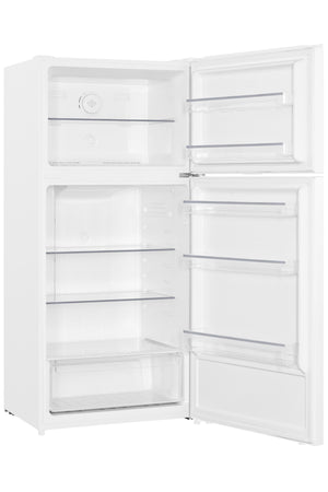 Impecca 17-cu ft Counter-Depth Top-Freezer Refrigerator Built-In ( White )