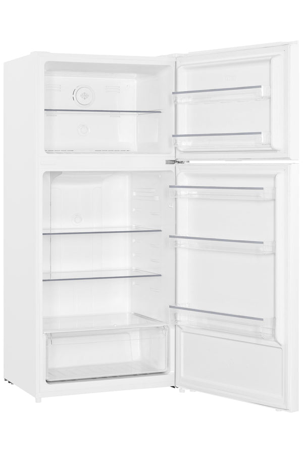 Impecca 17-cu ft Counter-Depth Top-Freezer Refrigerator Built-In ( White )