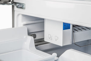 FORNO Counter-Depth Moena 19.2-cu ft 4 -Door French Door Refrigerator with Ice Maker with Ice Dispenser ( Stainless steel )