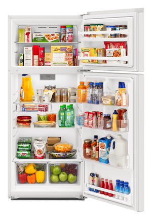 Whirlpool 16.3-cu ft Top-Freezer Refrigerator ( White )