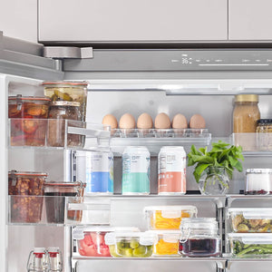 Bosch Counter-Depth 800 Series 21-cu ft 4 -Door French Door Refrigerator with Ice Maker with Water Dispenser ( Stainless steel ) ENERGY STAR Certified