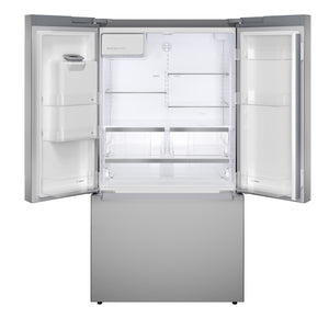 Bosch Fastest Ice Maker Standard-Depth 300 Series 26-cu ft 3 -Door Smart Compatible French Door Refrigerator with Ice Maker with Water and Ice Dispenser ( Stainless Steel ) ENERGY STAR Certified