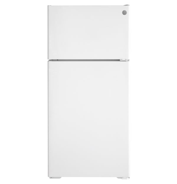 GE 16.6-cu ft Top-Freezer Refrigerator ( White ) ENERGY STAR Certified