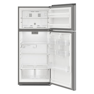 Whirlpool 16.3-cu ft Top-Freezer Refrigerator ( Stainless Steel )