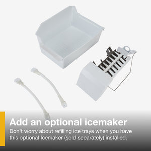 Whirlpool 14.3-cu ft Top-Freezer Refrigerator ( Black )