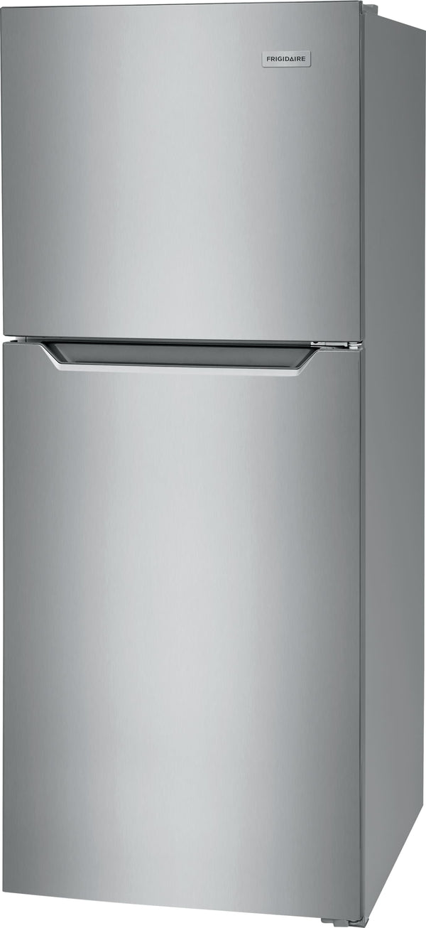 Frigidaire 11.6-cu ft Counter-Depth Top-Freezer Refrigerator ( Fingerprint-Resistant Stainless Look ) Garage Ready ENERGY STAR Certified