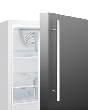Summit Appliance 3.53-cu ft Built-In Mini Fridge ( Stainless steel door and white cabinet )