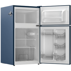 Frigidaire 3.1-cu ft Mini Fridge with Freezer ( Blue )