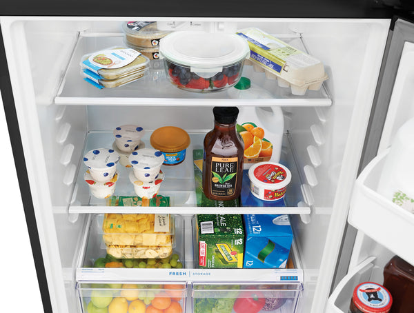 Frigidaire 18.3-cu ft Top-Freezer Refrigerator ( Stainless steel ) Garage Ready