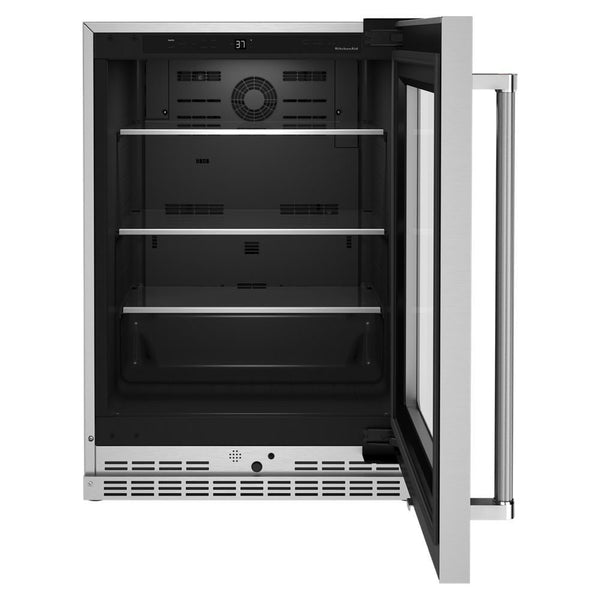 KitchenAid 5.2-cu ft Built-In Mini Fridge ( Stainless Steel )