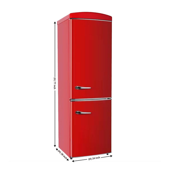 ConServ 10.7-cu ft Standard-Depth Bottom-Freezer Refrigerator Red )