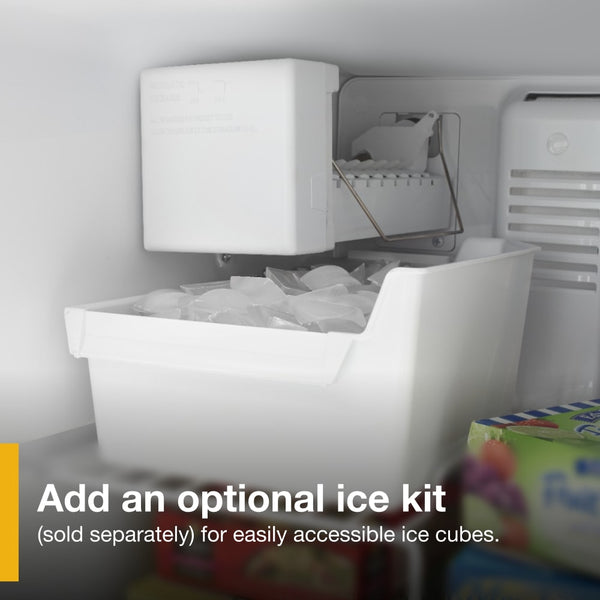 Whirlpool 20.5-cu ft Top-Freezer Refrigerator ( Biscuit )