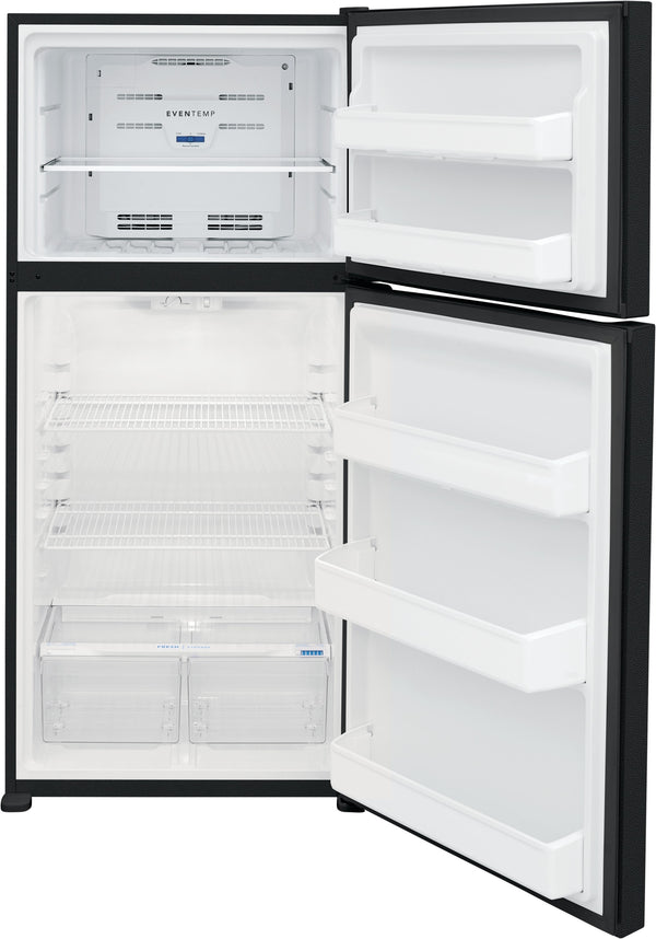 Frigidaire 18.3-cu ft Top-Freezer Refrigerator ( Black ) Garage Ready