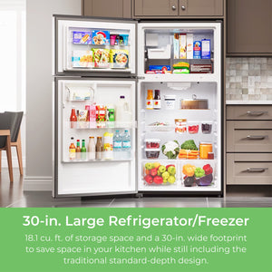 Kenmore 18.1-cu ft Top-Freezer Refrigerator with Ice Maker ( White ) ENERGY STAR Certified