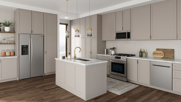 Kenmore 20-cu ft Counter-Depth Side-by-Side Refrigerator with Ice Maker ,Water and Ice Dispenser ( Stainless Steel ) ENERGY STAR Certified