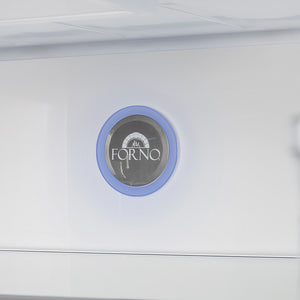 FORNO Counter-Depth Moena 19.2-cu ft 4 -Door French Door Refrigerator with Ice Maker with Ice Dispenser ( Stainless steel )