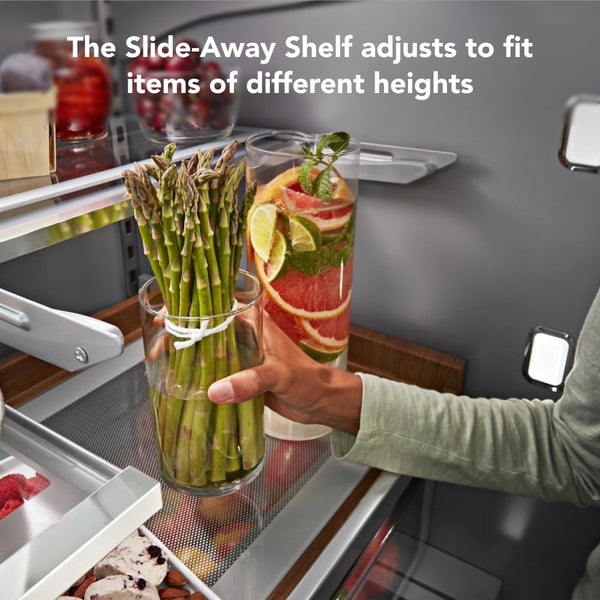 KitchenAid Standard-Depth 27-cu ft 3 -Door French Door Refrigerator with Ice Maker with Water and Ice Dispenser ( Stainless Steel with PrintShield Finish ) ENERGY STAR Certified