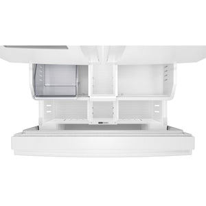 Whirlpool Standard-Depth 29.58-cu ft 3 -Door French Door Refrigerator with Dual Ice Maker with Water and Ice Dispenser ( White ) ENERGY STAR Certified