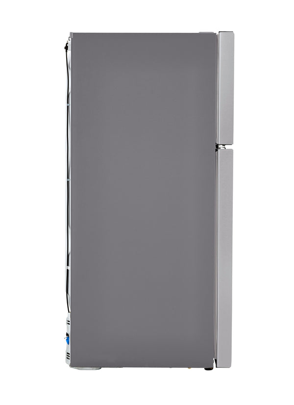 LG 20.2-cu ft Top-Freezer Refrigerator ( Stainless Steel ) ENERGY STAR Certified