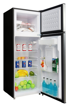 Frigidaire 7.5-cu ft Mini Fridge with Freezer ( Stainless )